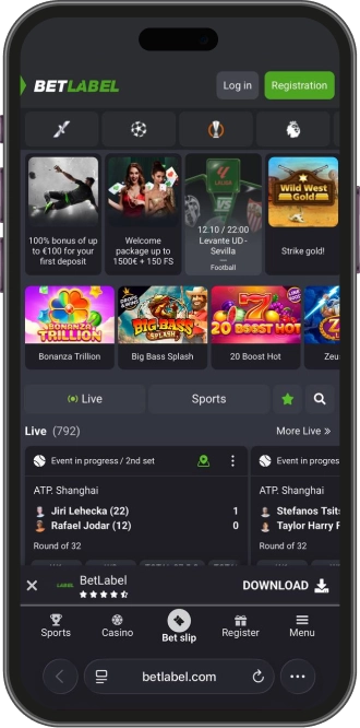 Betlabel mobile